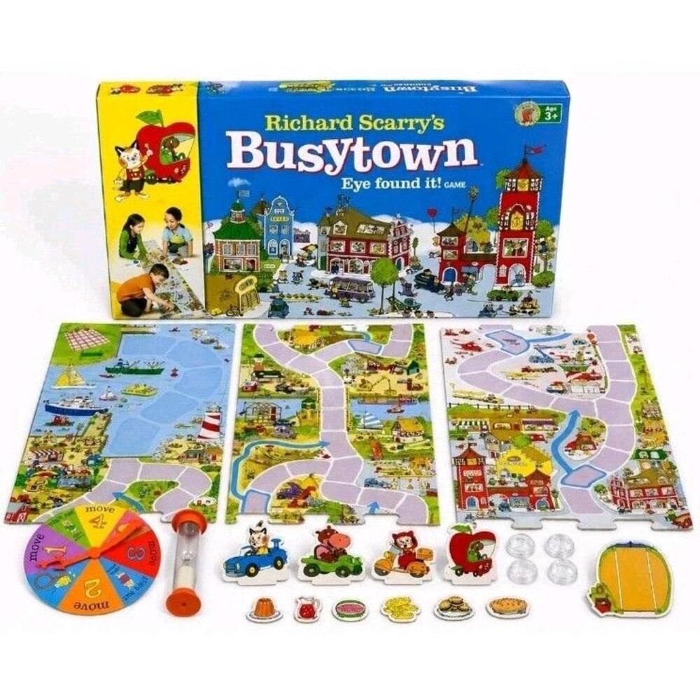 Richard Scarry's Busytown Eye Found It! COMPLETE Ravensburger 2017 Board Game